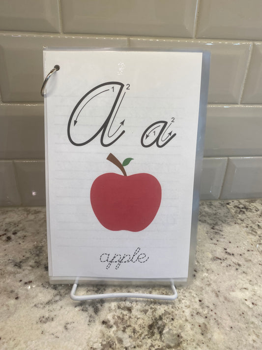 Cursive Flashcard
